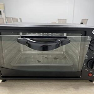 IPOW Baking Ovens Black Compact Design Black