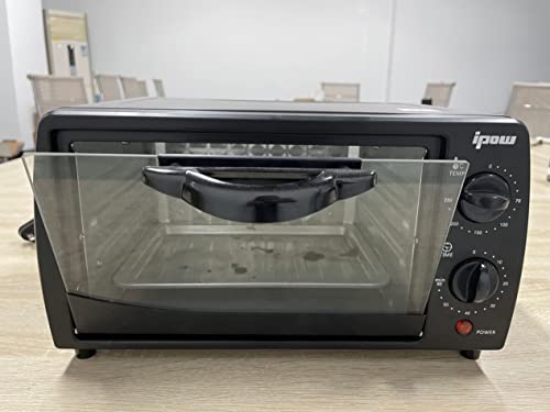 IPOW Baking Ovens Black Compact Design Black