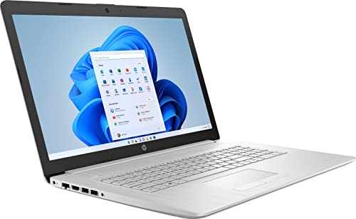 HP 2022 Newest 17.3" HD+ Laptop Computer, 11th Gen Intel Dual Core i3-1115G4 (Upto 4.1GHz, Beats i5-1030G7), 8GB RAM, 256GB NVMe SSD,UHD Graphic, Bluetooth, HDMI,Webcam, Windows 11 S+HubxcelAccessory
