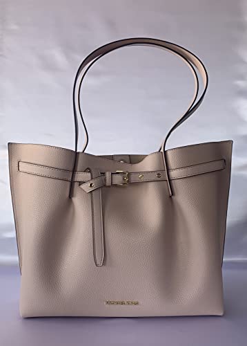 Michael Kors Emilia Large EW Leather Tote - Powder Blush