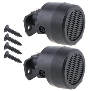 drisentri 2pcs dome tweeters, 12v 500w high efficiency car stereo speakers, tp-006a mini dome tweeter speakers for car audio system accessories