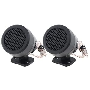 DriSentri 2pcs Dome Tweeters, 12V 500W High Efficiency Car Stereo Speakers, TP-006A Mini Dome Tweeter Speakers for Car Audio System Accessories