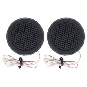 DriSentri 2pcs Dome Tweeters, 12V 500W High Efficiency Car Stereo Speakers, TP-006A Mini Dome Tweeter Speakers for Car Audio System Accessories