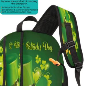 St. Patrick's Day Bookbag School Backpack Teens Girls Boys Schoolbag Shoulder Computer Hiking Gym Travel Casual Travel Daypack