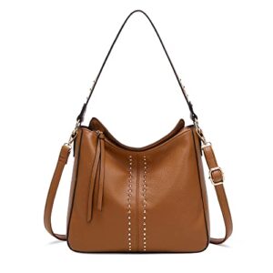 montana west hobo bag for women designer ladies bucket purse handbags chic shoulder totes bag,b2b-mwc-128-br