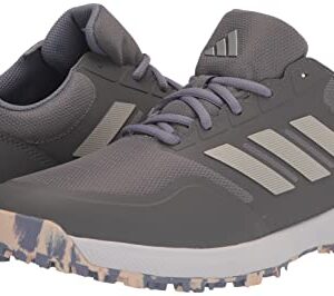 adidas Women's W TECH Response SL3 Golf Shoe, Grey Three/Silver met./Silver Violet, 8