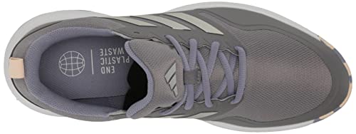 adidas Women's W TECH Response SL3 Golf Shoe, Grey Three/Silver met./Silver Violet, 8