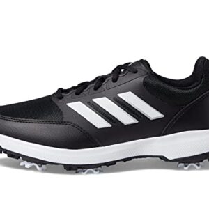 adidas Women's W TECH Response 3.0 Golf Shoe, core Black/FTWR White/Silver met, 7