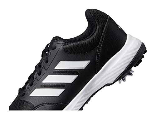 adidas Women's W TECH Response 3.0 Golf Shoe, core Black/FTWR White/Silver met, 7