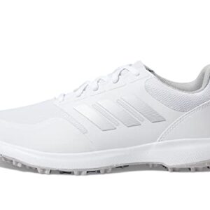 adidas Women's W TECH Response SL3 Golf Shoe, FTWR White/Grey Two/Silver met, 8