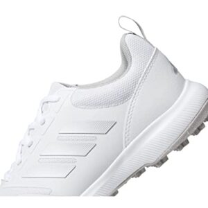 adidas Women's W TECH Response SL3 Golf Shoe, FTWR White/Grey Two/Silver met, 8