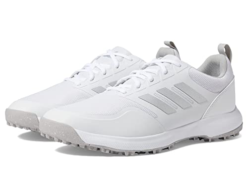 adidas Women's W TECH Response SL3 Golf Shoe, FTWR White/Grey Two/Silver met, 8