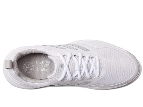 adidas Women's W TECH Response SL3 Golf Shoe, FTWR White/Grey Two/Silver met, 8