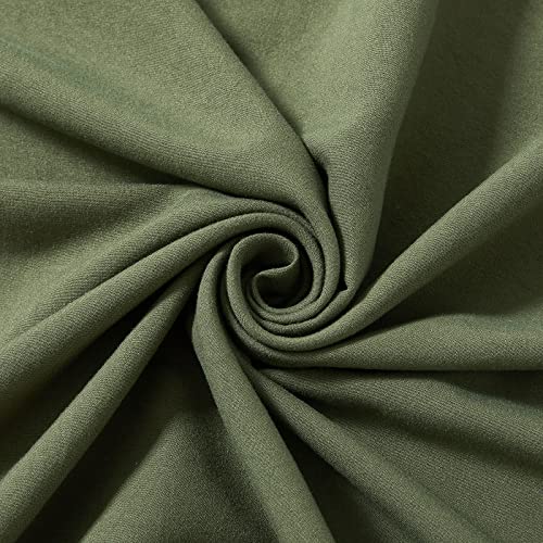 VClife Army Green Duvet Cover Queen Bedding Set Soft Washed Microfiber Forest Green Comforter Quilt Cover 3 Pieces Olive Green Duvet Cover with Zipper - 1 Queen Army Green Duvet Cover 2 Pillow Shams