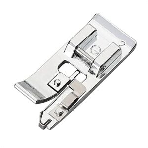 tiseker snap on overcast presser foot (g) fits for all low shank snap-on singer, brother, babylock,new home, janome, kenmore, euro-pro, white, juki, simplicity, elna sewing machines