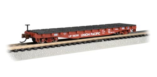 Bachmann Trains - 52' Flat CAR - Union Pacific® #58259 - N Scale