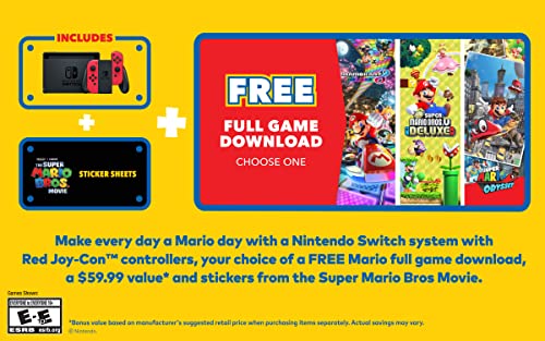 Nintendo Switch Mario Choose One Bundle