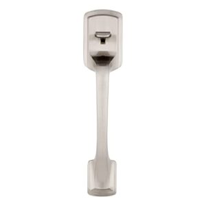 Kwikset Prague Handle Only w/Pismo Knob in Satin Nickel with Microban