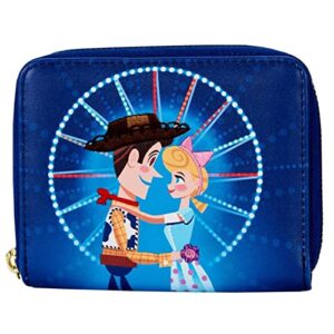 loungefly pixar toy story - woody and bo peep wallet toy story one size