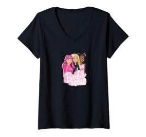 barbie - barbie squad v-neck t-shirt