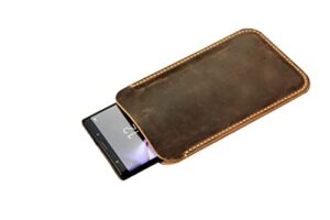 personalized leather phone case sleeve pouch for samsung galaxy phone s22 s21 s20 ultra plus, note 20 10 x03-sg005s (s21 ultra)