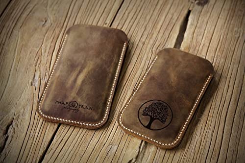 Personalized Leather phone case sleeve pouch for Samsung Galaxy phone S22 S21 S20 ultra plus, Note 20 10 X03-SG005S (S21 Ultra)