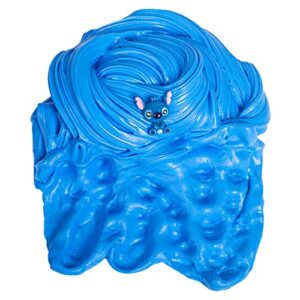 Blue Butter Slime, Non-Sticky and Glossy Slime, Stress Relief Scented Slime Toy for Kids Education, Party Favor and Birthday Gift(7oz 200ML)