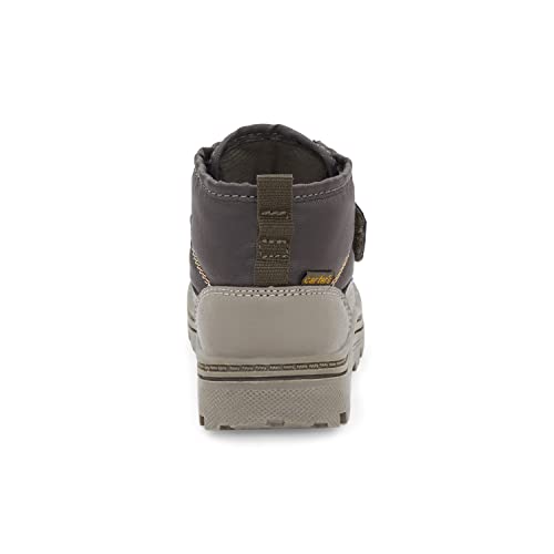 carter's Boy's Bane Fashion Boot, Grey, 6 Toddler