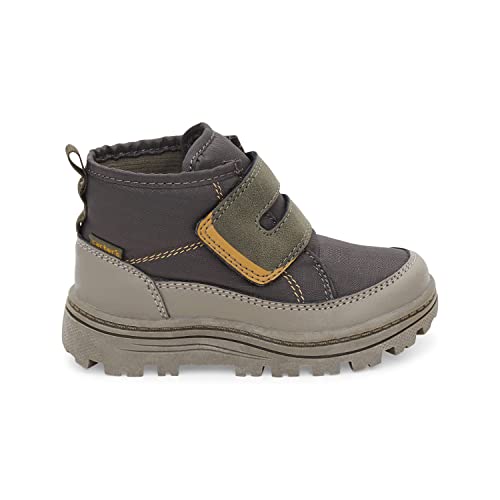 carter's Boy's Bane Fashion Boot, Grey, 6 Toddler