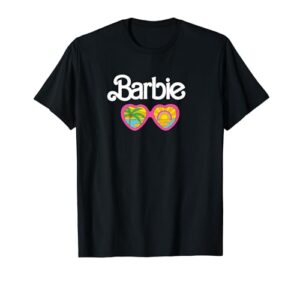 barbie - barbie retro sunglasses summer logo t-shirt