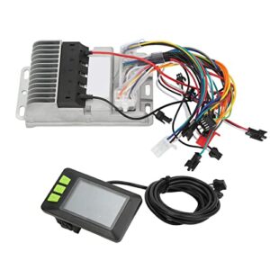 vgeby brushless motor controller set, 48v 60v 500w930lcd panel set 3 modes sine wave controller for electric bicycle scooter modification