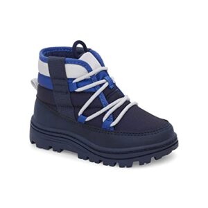 carter's Boy's Fallon Fashion Boot, Blue, 7 Toddler