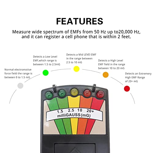 Ghost Hunting Equipment Hand-held EMF Meter Spirit Box Paranormal Equipment