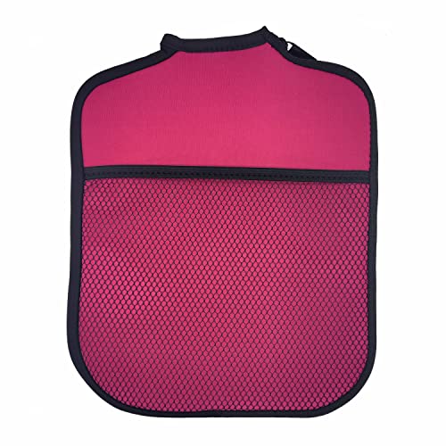 YTYKINOY Neoprene Pickleball Paddle Cover Pickleball Racket Sleeve (Hot Pink)