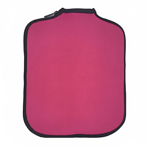 YTYKINOY Neoprene Pickleball Paddle Cover Pickleball Racket Sleeve (Hot Pink)