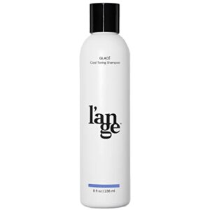 l’ange hair glacé cool toning shampoo | helps eliminate brassiness and restore color to blonde, platinum, and gray hair | alcohol- and paraben-free