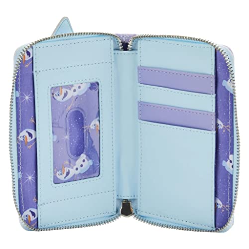 Loungefly Disney Frozen Princess Castle Zip Around Wallet Frozen One Size