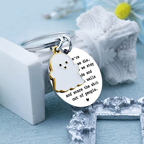 Lamdo Funny Keychain Friendship Gifts for Women Cute Best Friend Unique Birthday Soul Sisters Bestie Classmates (Silver)