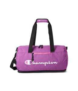 champion velocity duffel pink/purple one size