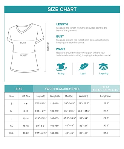 Heathyoga Workout T Shirts for Women V Neck T Shirts for Women Open Back Women's Workout Tops Women's Athletic T-Shirts Ivory White