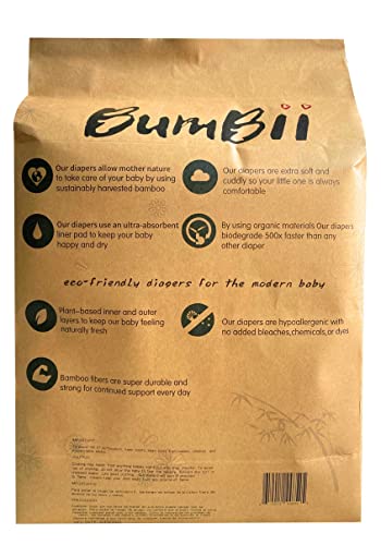 Bumbii Biodegradable Diapers (S)