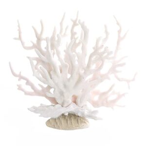 eastvita artificial plants aquarium-decor-coral, white