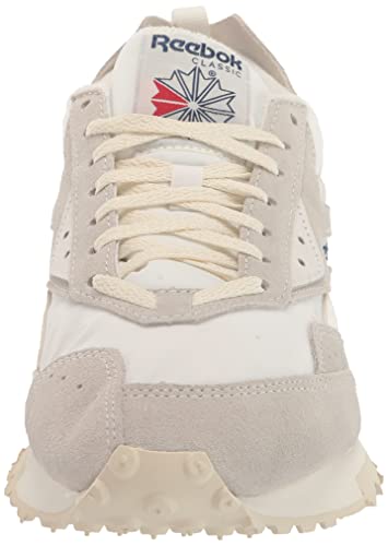 Reebok Unisex LX2200 Sneaker, White/Chalk/Flash Red, 11.5 US Men