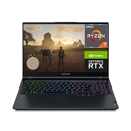 Lenovo Legion 5 15.6" 165Hz FHD Gaming Laptop, AMD 8-Core Ryzen 7-5800H，GeForce RTX 3070 8GB (TGP 130W), USB-C，Win11 Home，with HDMI Cable (32GB RAM | 1TB PCIe SSD)