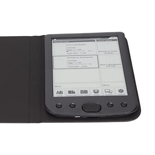 Ebook Reader, Long Battery Life Ereader Clear Graphic Text to Read for Home Use