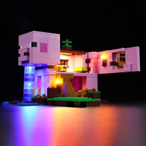 LMTIC Lighting Kit for Lego The Pig House 21170 Toy Light Set Compatible with Lego 21170(NOT Included The Lego Sets)