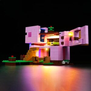 LMTIC Lighting Kit for Lego The Pig House 21170 Toy Light Set Compatible with Lego 21170(NOT Included The Lego Sets)