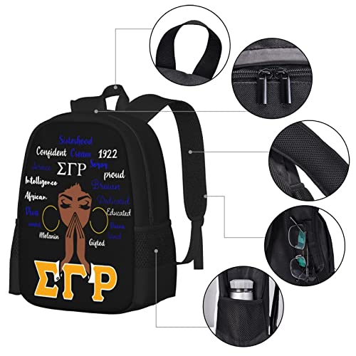 Large Backpack Personalized Laptop Ipad Tablet Travel