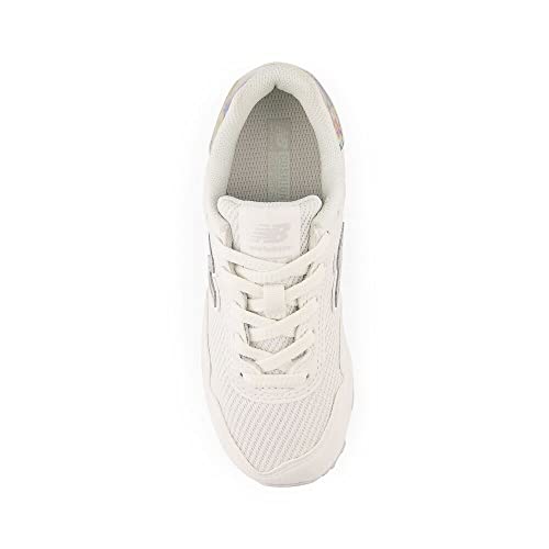 New Balance Kid's 515 V1 Lace-up Sneaker, Reflection/Grey Matter/White, 1 Little Kid