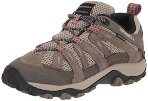 merrell women's alverstone 2 waterproof hiking shoe, aluminum, 10 wide